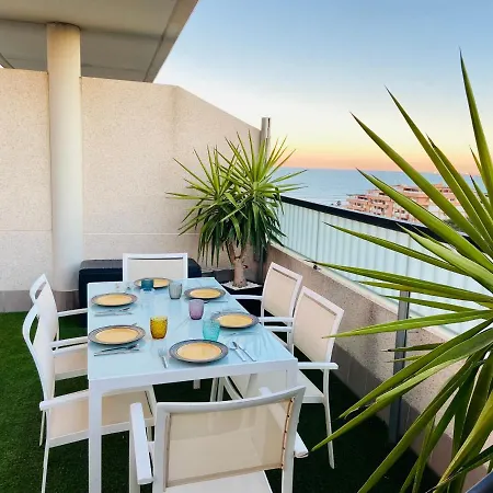 Apartamento Patacona Premium Penthouse Sea Views & Barbecue Valencia Exterior foto